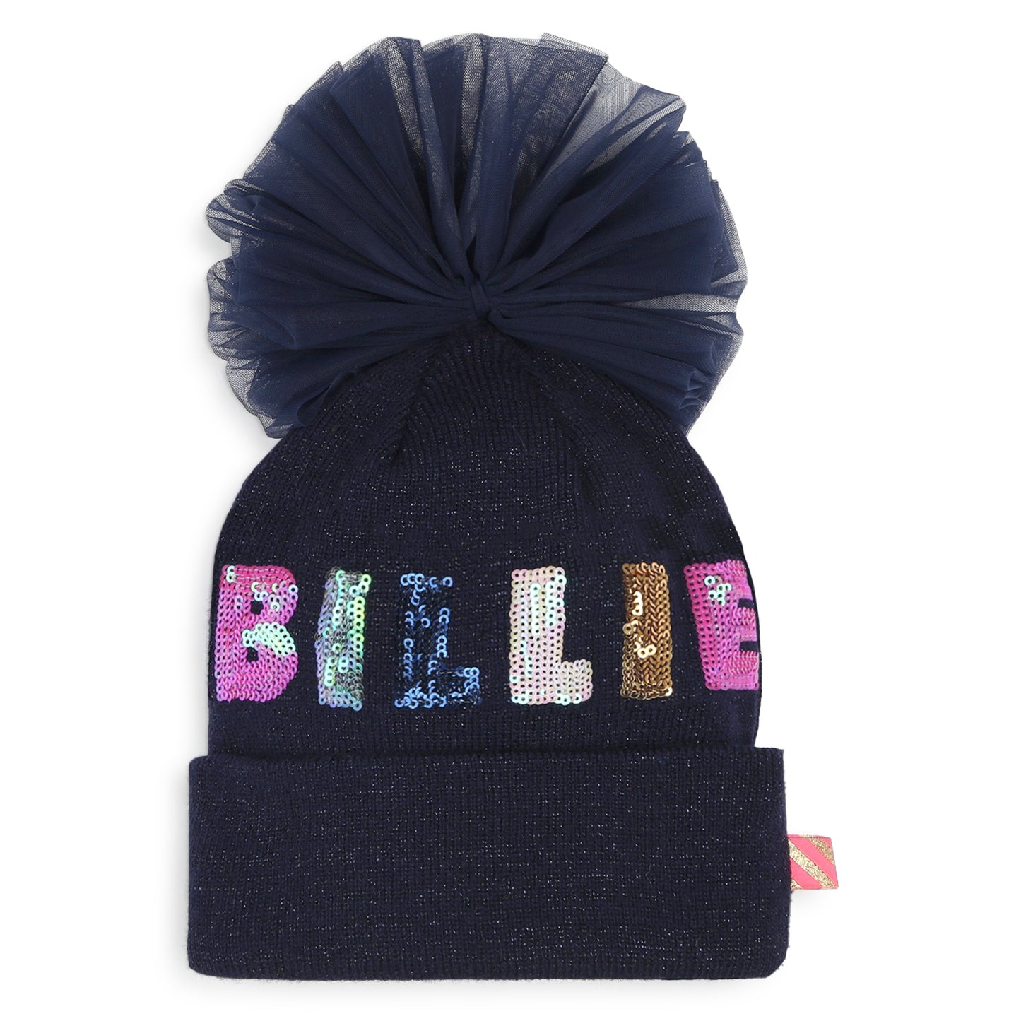 Billie Blush Girl's Navy Hat & Snood Set