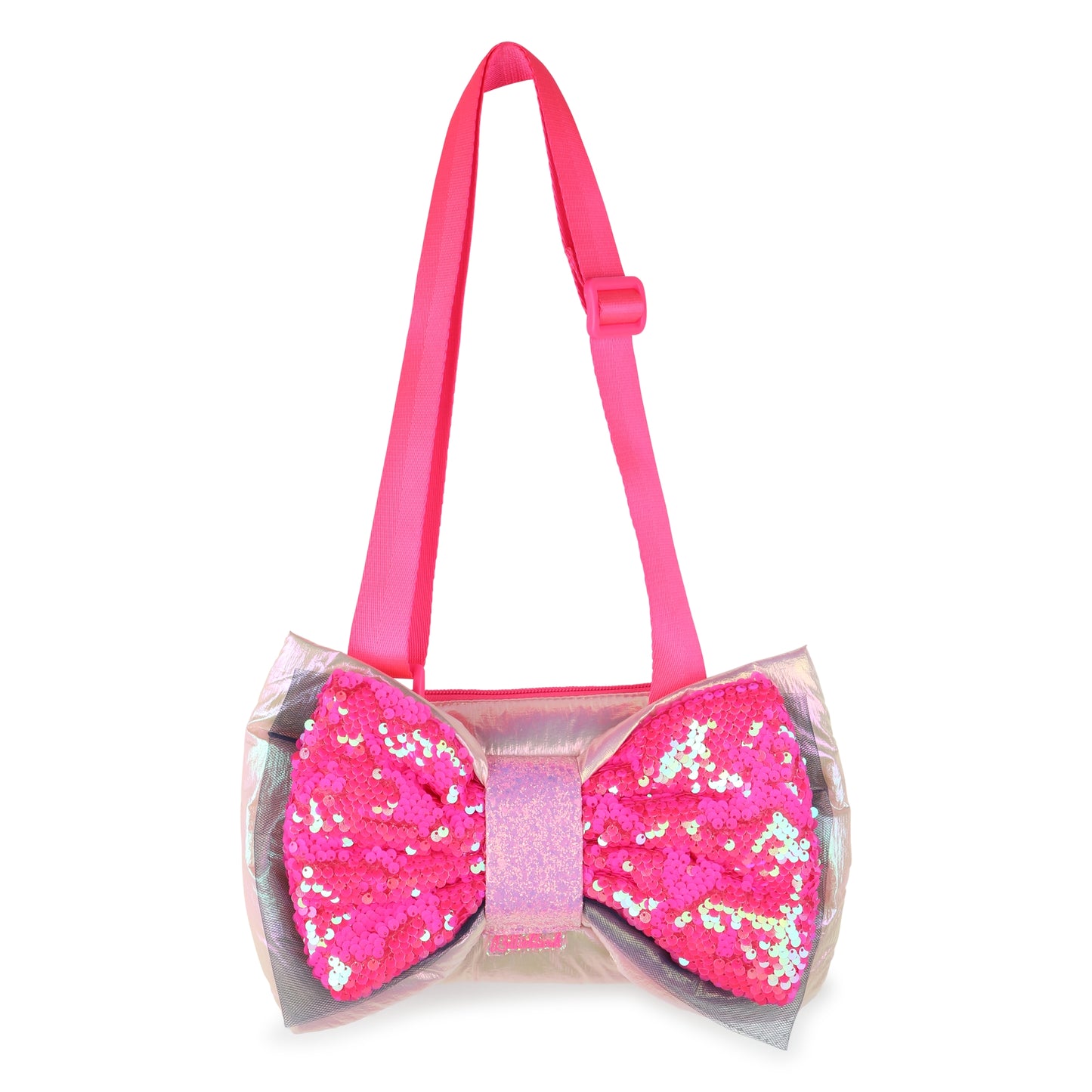 Billie Blush Girl's Hot Pink Bow Handbag