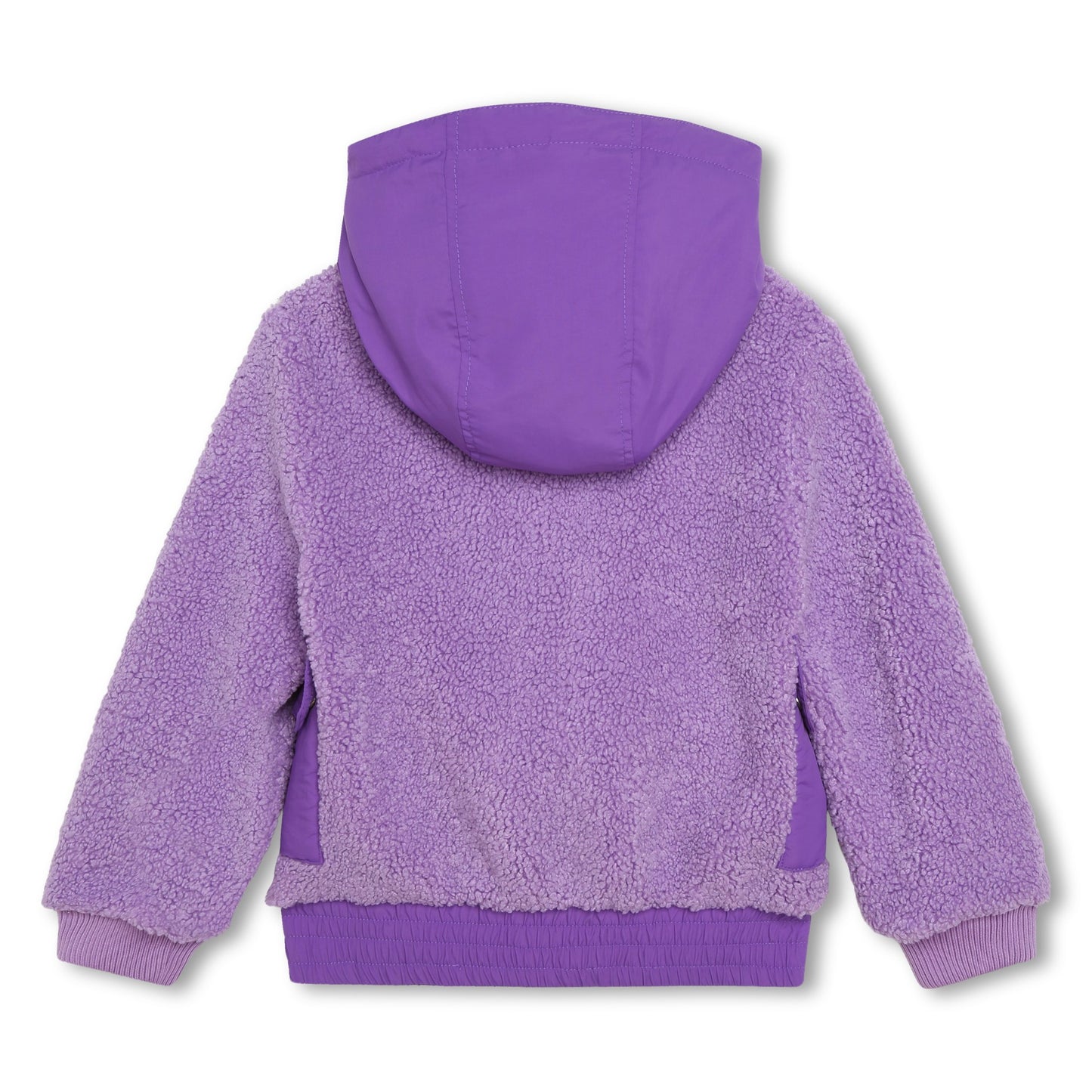 Marc Jacobs Girl's Violet Hooded Fleece Jacket