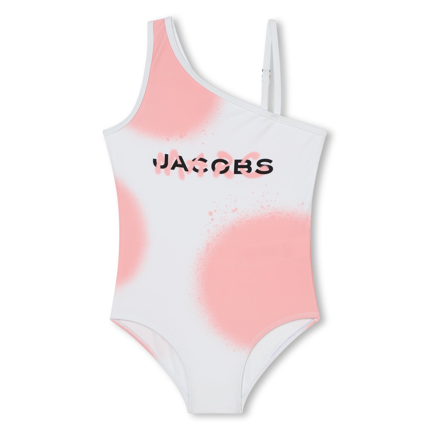 Marc Jacobs Girl's Pink Polka-Dot Print Bathing Suit