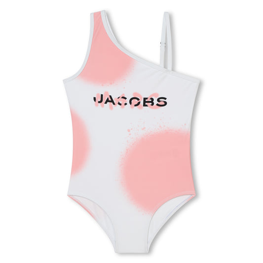 Marc Jacobs Girl's Pink Polka-Dot Print Bathing Suit