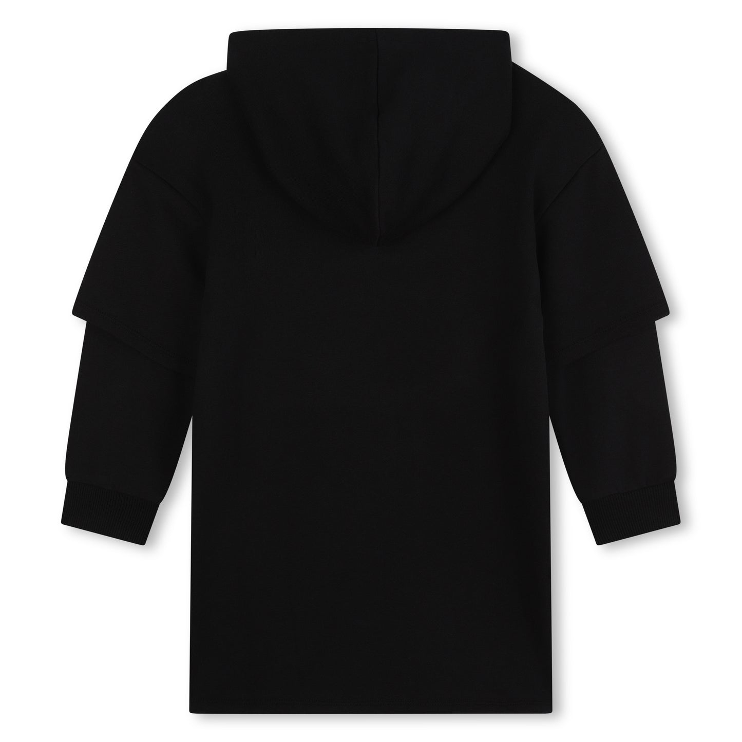 Marc Jacobs Girl's Black 2-In-1 Hooded Dress