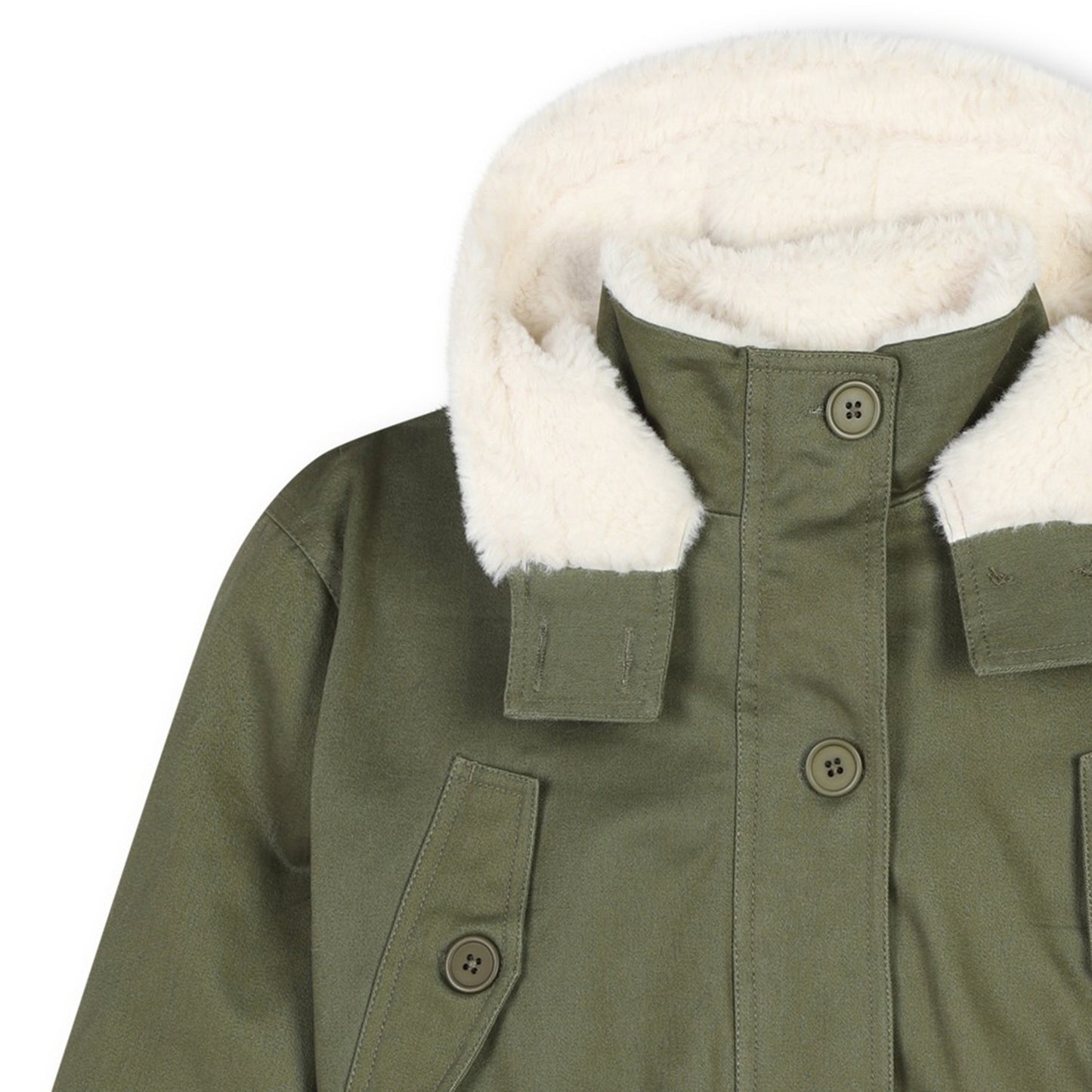 Marc Jacobs Girl's Winter Moss Hooded Parka Jacket