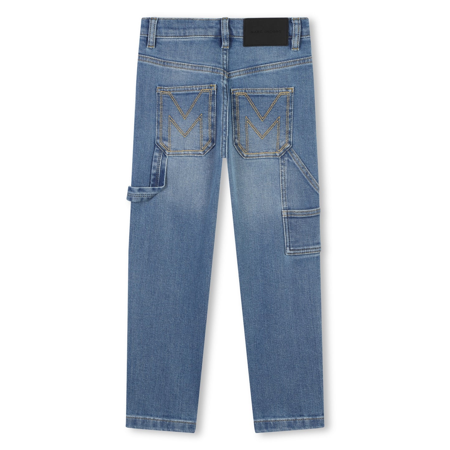 Marc Jacobs Unisex Denim Blue Adjustable Jeans