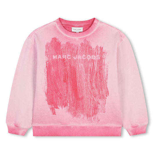 Marc Jacobs Unisex Fucschia Fleece Sweatshirt