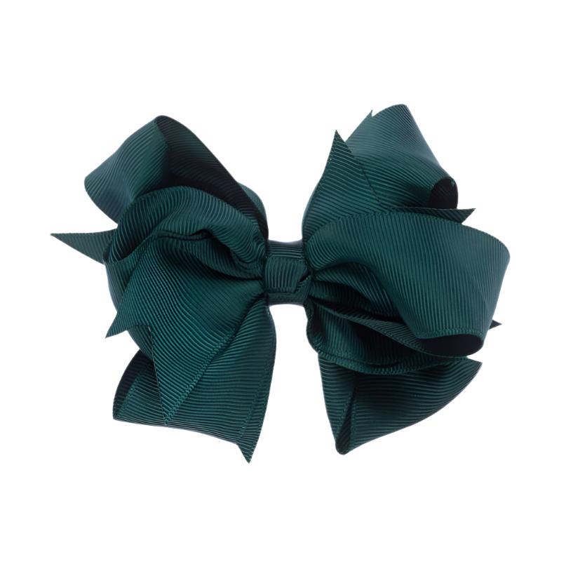 Abel&Lula Girl's Green Bow Hair Clip