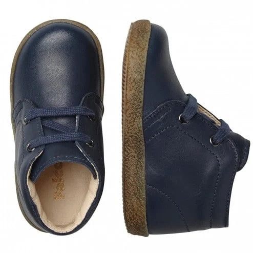 Falcotto Boy's Navy Conte Lace-Up Shoes