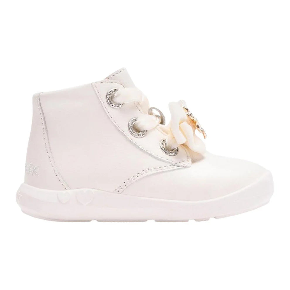 Lelli Kelly Baby Girl's Off White Mya Soft Leather Ankle Boots