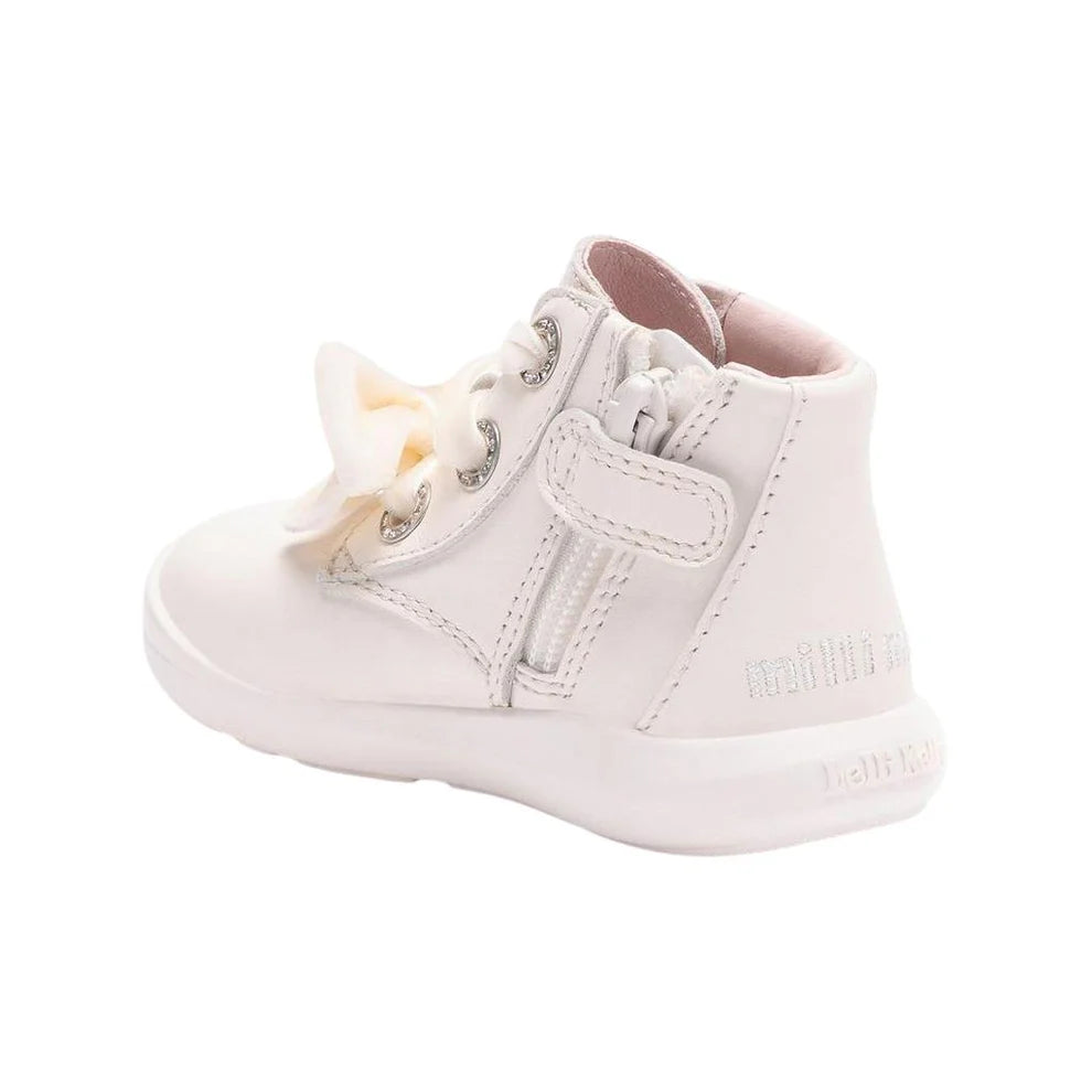 Lelli Kelly Baby Girl's Off White Mya Soft Leather Ankle Boots