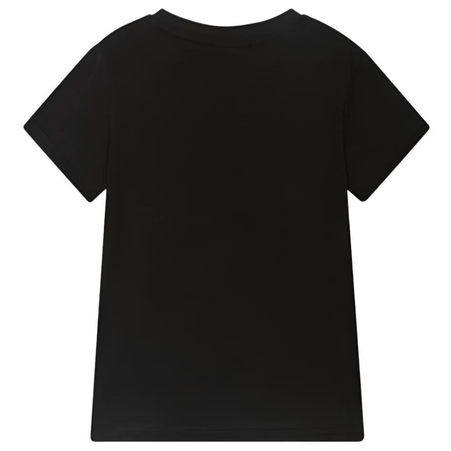 Juicy Couture Girl's Black Diamante Logo T-Shirt