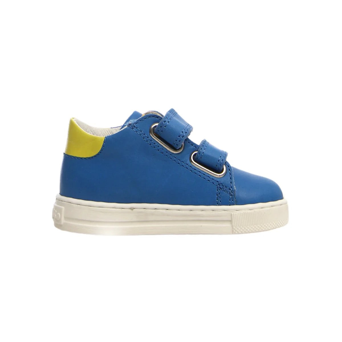 Falcotto Boy's Blue & Yellow Lacus Trainers