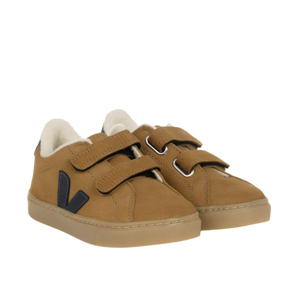 Veja Unisex Baby Camel Suede Esplar Trainers