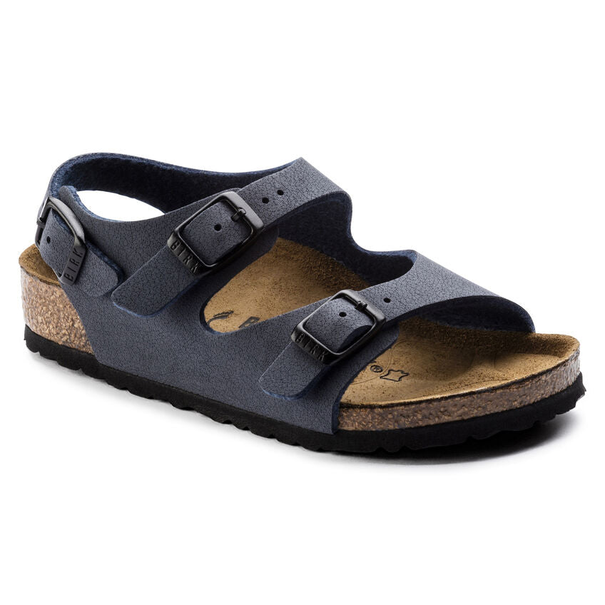 Birkenstock Boy's Navy Roma Sandal