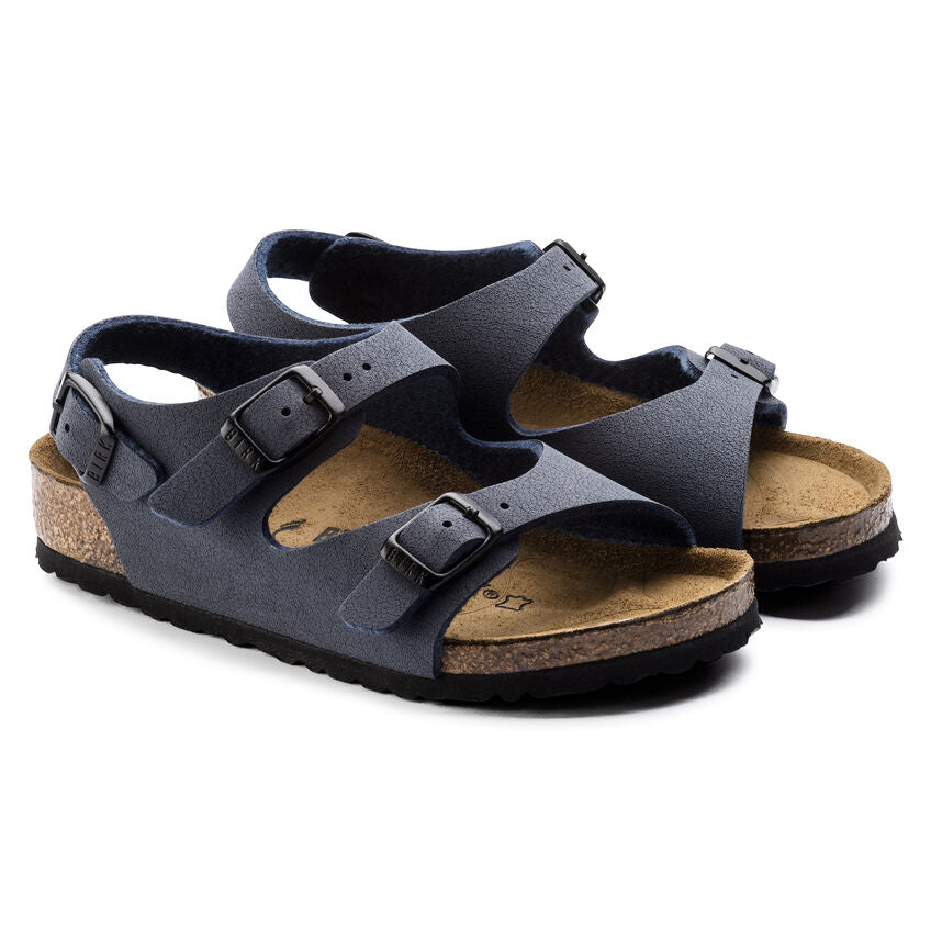 Birkenstock Boy's Navy Roma Sandal