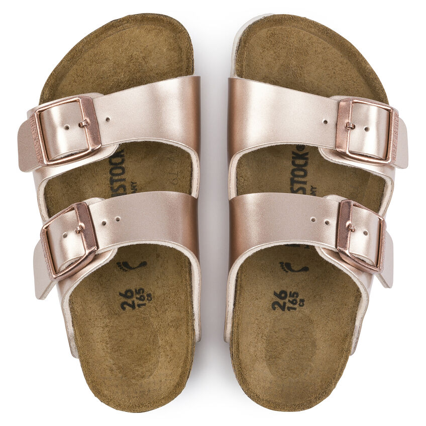 Birkenstock Girl's Copper Arizona Sandals