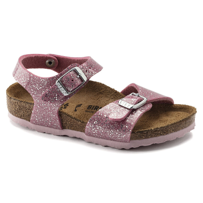 Birkenstock Girl s Pink Rio Sandals Vanilla Junior