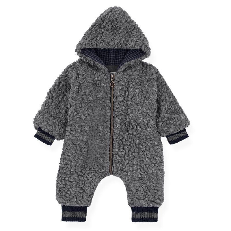 1+In The Family Baby Boy's Grey 'Eneko' Suit