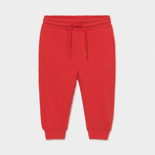 Mayoral Baby Boy's Cyber Red Basic Joggers