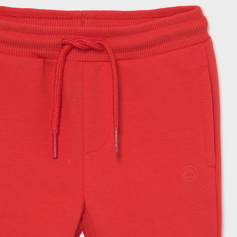 Mayoral Baby Boy's Cyber Red Basic Joggers