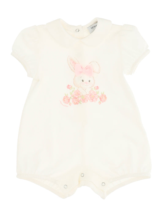 Monnalisa Baby Girl's Cotton Short Romper