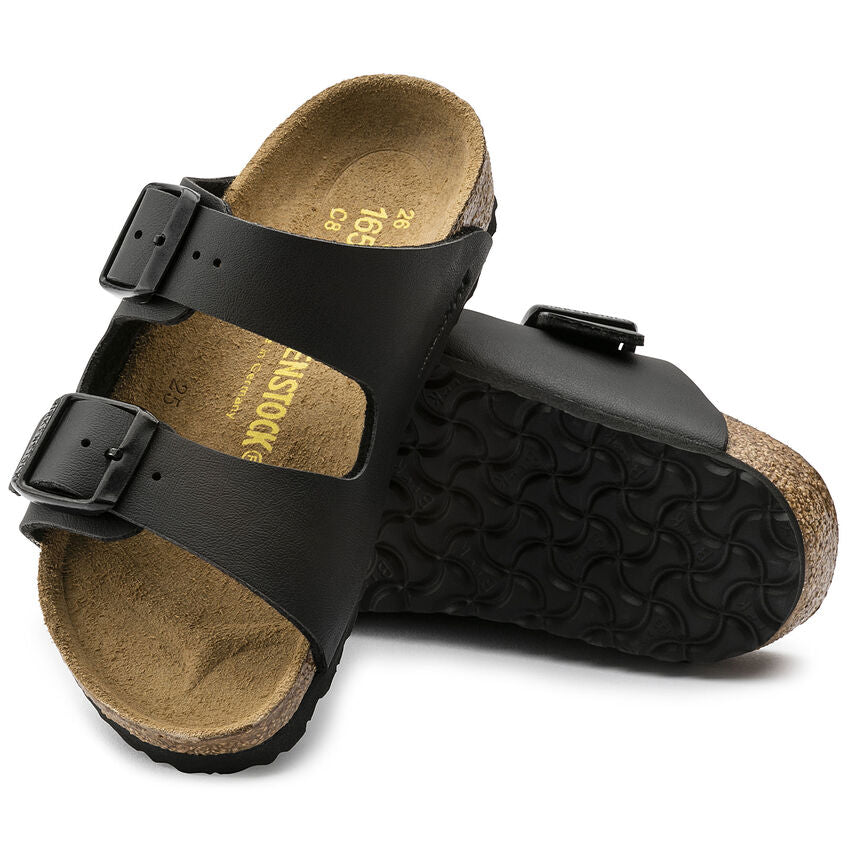 Birkenstock Kid's Unisex Black Arizona Sandals