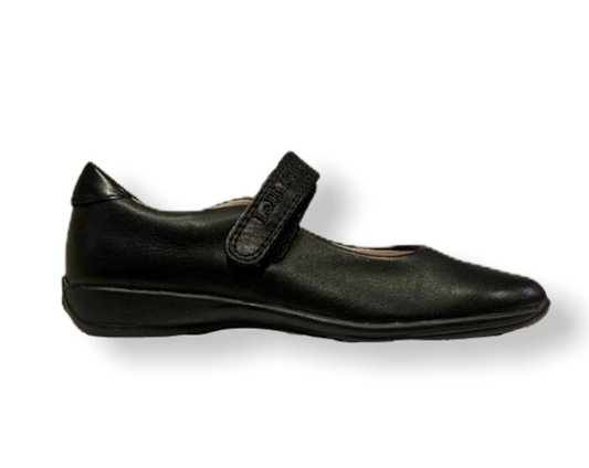 Lelli Kelly Classic Black Leather School Shoe