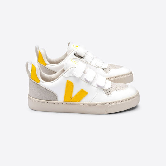 Veja Unisex V-10 CWL White Tonic Trainers