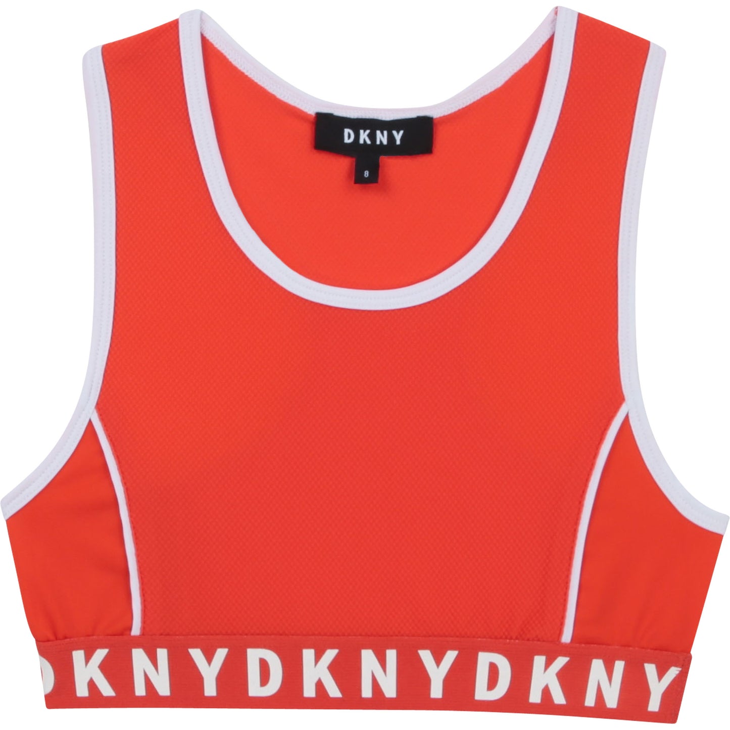 DKNY Girl's Poppy Logo Sports Top