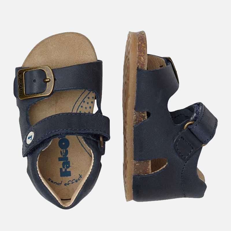 Falcotto Baby Boy's Blue Bea Sandals