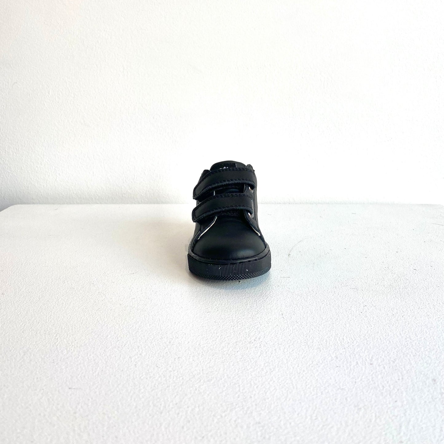 Falcotto Baby Boy's Black & SIiver Salazar Trainers