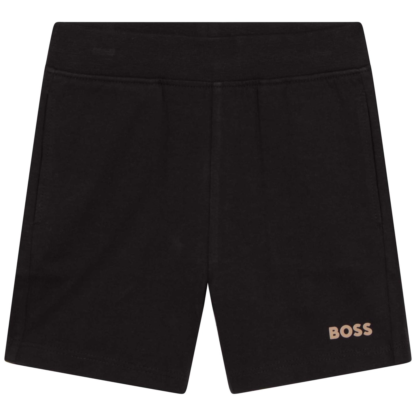 Hugo Boss Baby Boy's Grey & Black Cotton Shorts Set