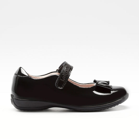 Lelli Kelly Black Patent School Dolly Shoes