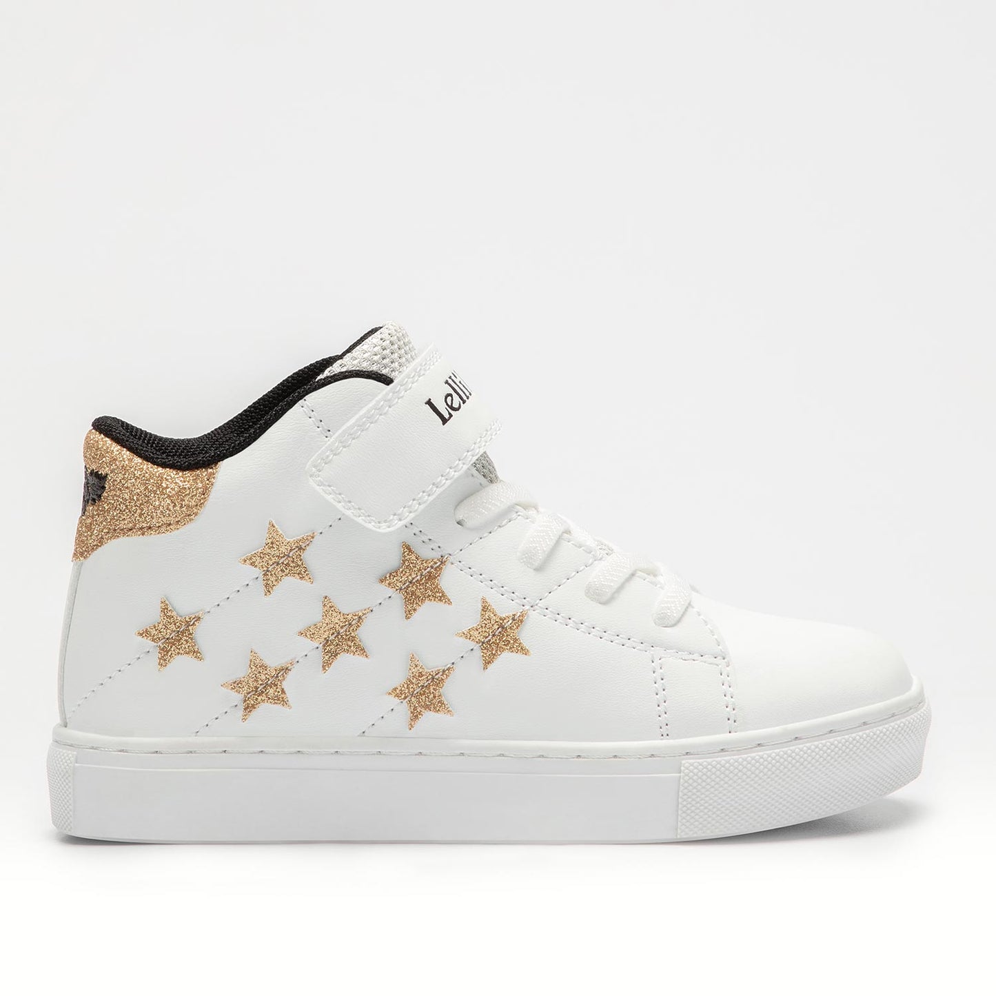 Lelli Kelly Girl's White & Gold Giorgia Trainers