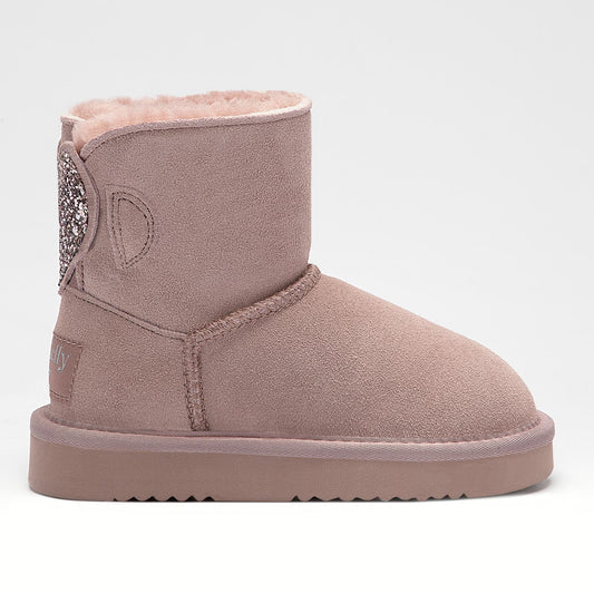 Lelli Kelly Girl's Pink 'Isabella' Fur Boots