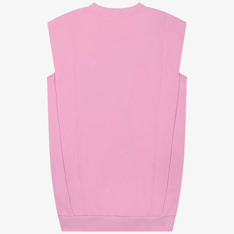 DKNY Pink Sleeveless Fleece Dress