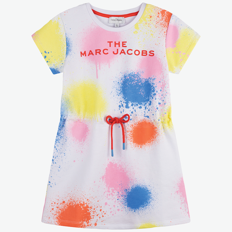 The Marc Jacobs Splatter Printed Fleece Dress