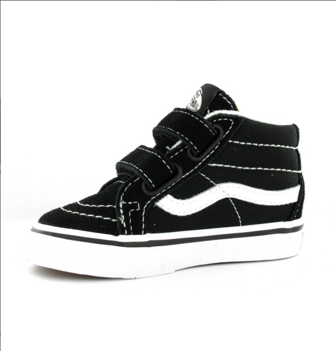 Baby Unisex Black & White Sk8-Mid Reissue Vans