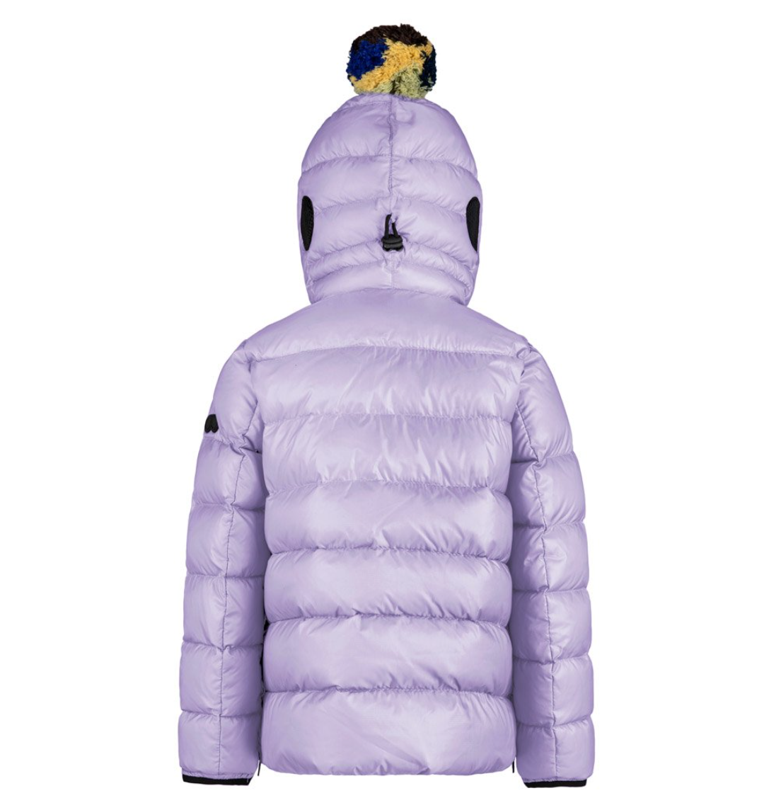 Ai Riders In The Storm Girl's Lilac Short Down Nylon Jacket