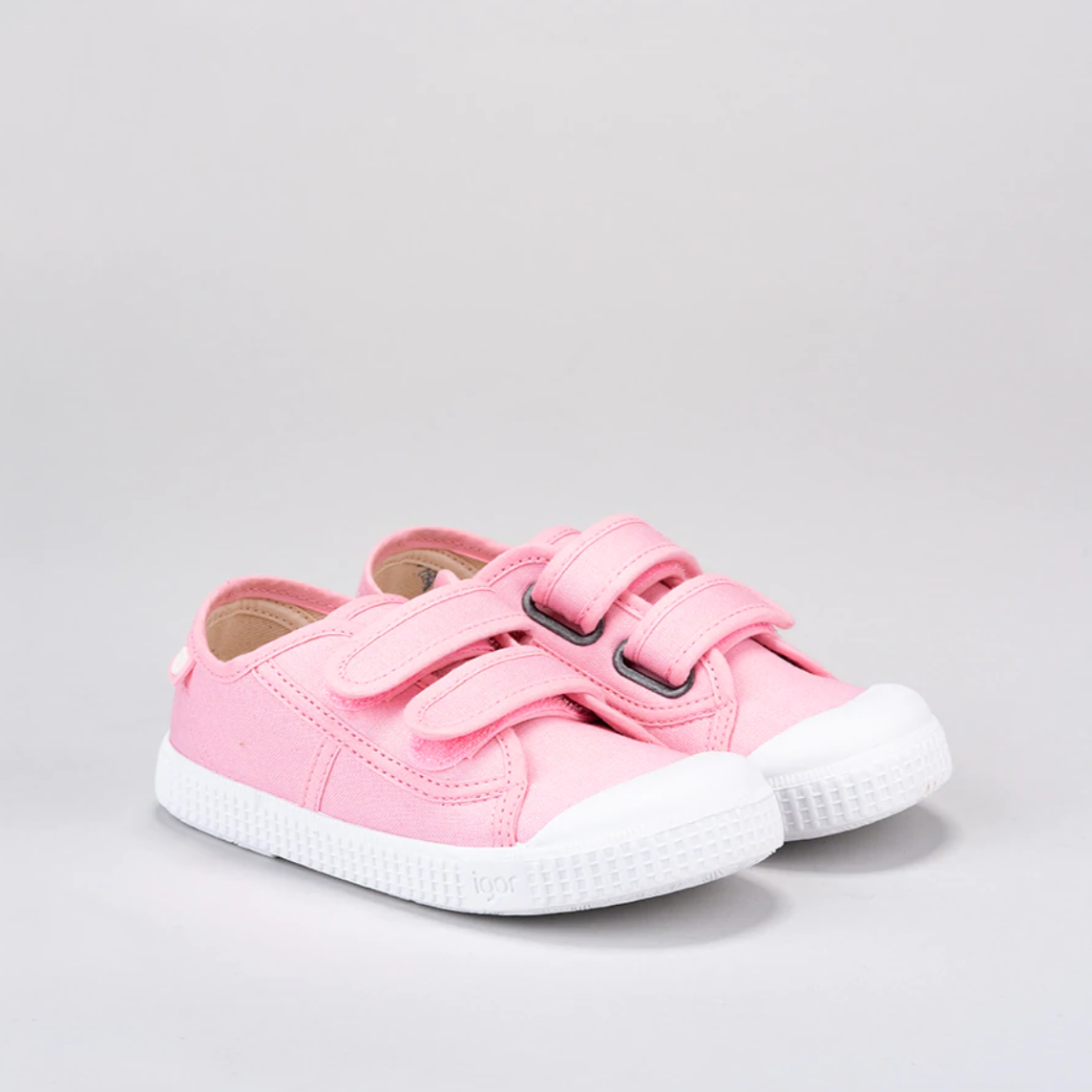 Igor Girl's Berri Pink Velcro Shoes