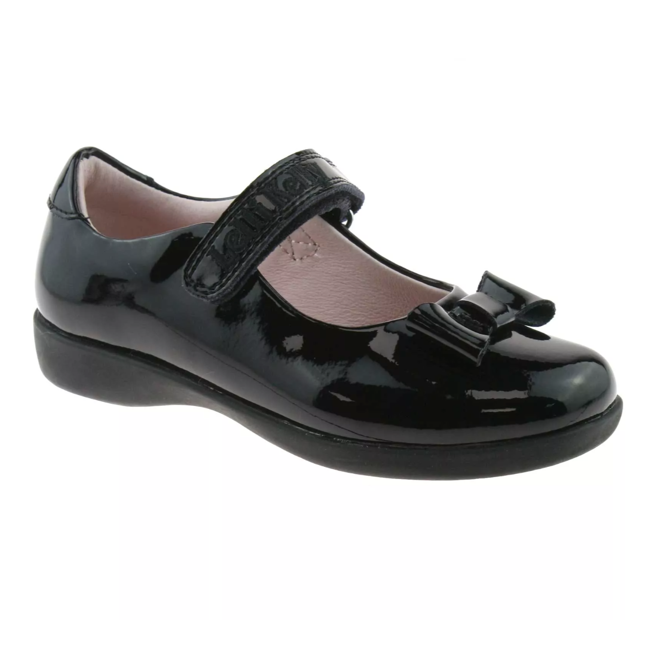 Lelli Kelly Girl's 'Perrie' Black Patent School SHoes (F Fitting)