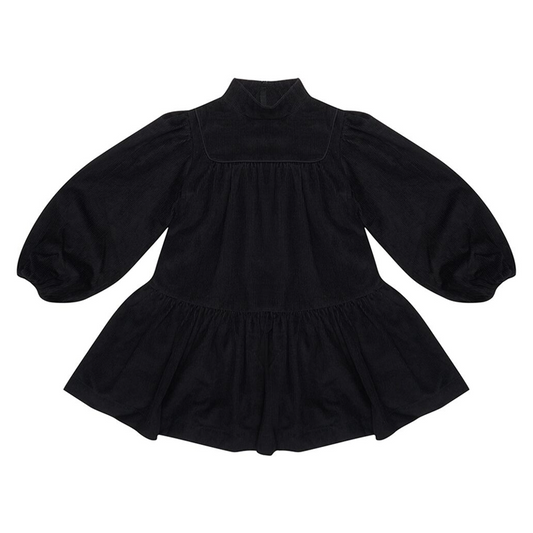 The Middle Daughter Girl’s Ant Black ‘Comfort Zone Dress’