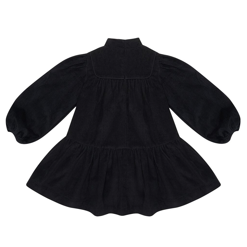 The Middle Daughter Girl’s Ant Black ‘Comfort Zone Dress’