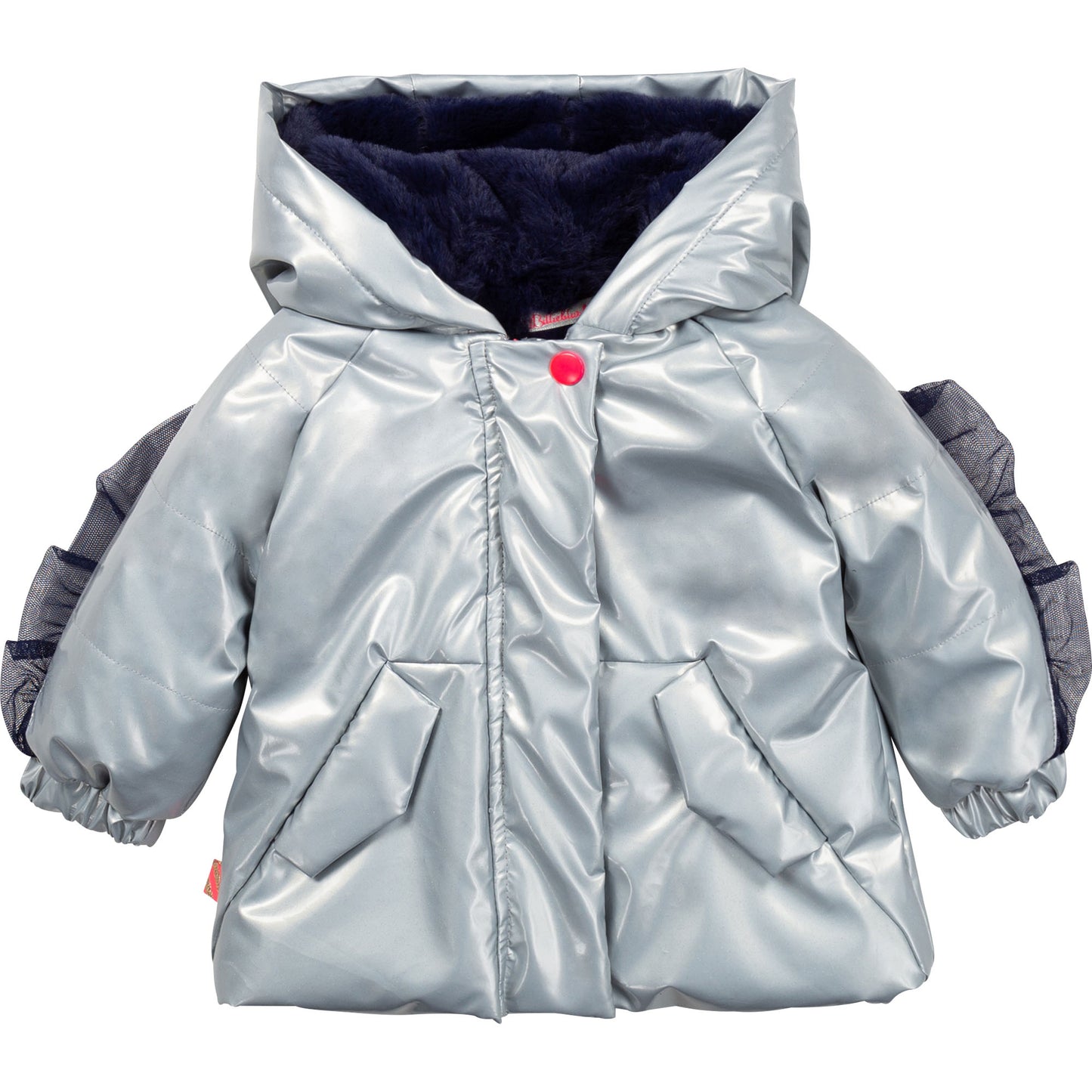 Billie Blush Baby Girl's Hooded Zipped Puffer Jacket