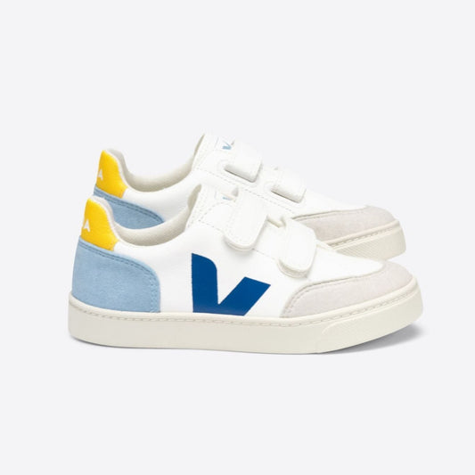 Veja Unisex V-12 Leather White Multico