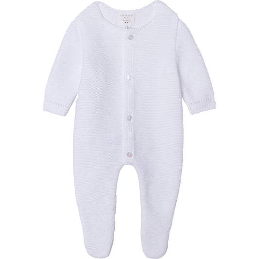Carrement Beau Unisex White Cotton All-In-One
