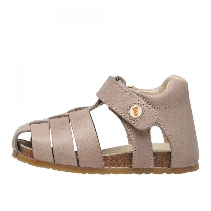 Falcotto Baby Girl's Taupe Alby Sandals