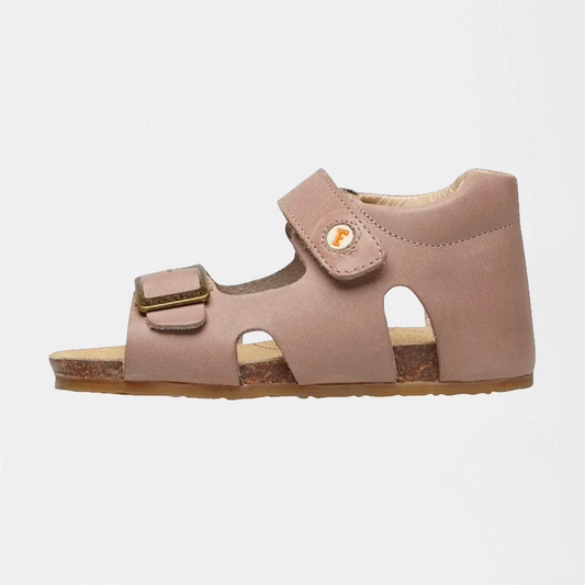 Falcotto Baby Girl's Taupe Bea Sandals