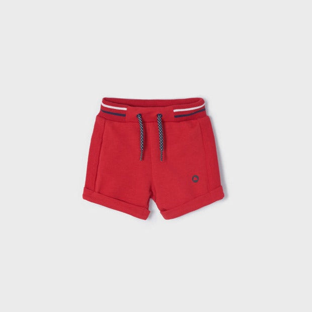 Mayoral Baby Boy's Red Fleece Shorts