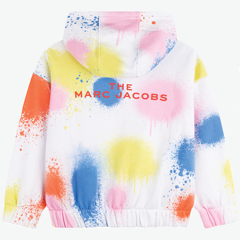 The Marc Jacobs Splattered Print Fleece Hoodie