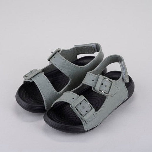 Igor Boy's Maui Black & Green Sandals